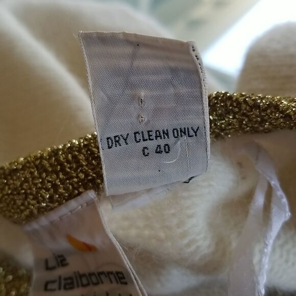 Vintage Liz Claiborne Wool and Angora Sweater - Picture 8 of 8